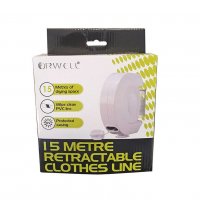 Orwell 15mtr Single Line Retractable Clothes Line