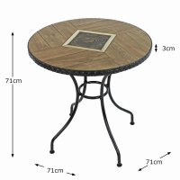 Exclusive Garden Haslemere 71cm Bistro Table