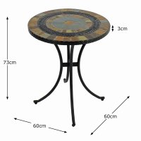 Exclusive Garden Villena 60cm Bistro Table
