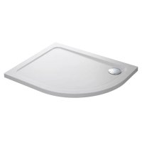 Mira Flight Low 1000 x 800mm Left Hand Offset Quadrant Shower Tray