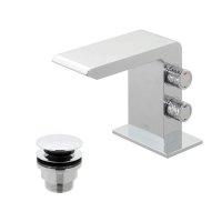 Vado Omika Mini Mono Basin Mixer with Universal Waste