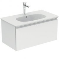 Ideal Standard Tesi Gloss White 80cm 1 Drawer Vanity Unit