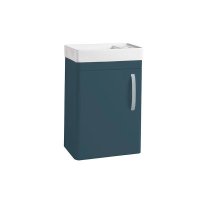 Tavistock Compass 450mm Wall Mounted Cloakroom Unit and Basin - Oxford Blue