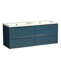 Tavistock Cadence 1200mm Wall Mounted Vanity Unit - Oxford Blue