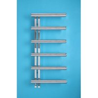 Bisque Chime Designer Chrome 1760 x 500mm Towel Rail