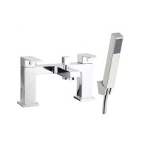 The White Space Forte Bath Shower Mixer Tap With Hand Shower