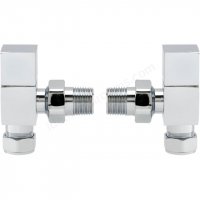 RAK Angled Square Head Radiator Valve