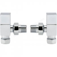 RAK Angled Square Head Radiator Valve