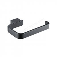 RAK Moon Black Toilet Roll Holder