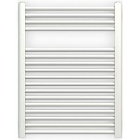 Bisque Deline Straight White 786 x 600mm Towel Rail