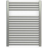 Bisque Deline Straight Titane 786 x 500mm Towel Rail