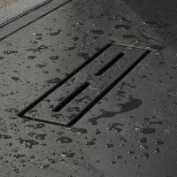 Kudos Connect 2 900 x 800mm Offset Quadrant Shower Tray - Slate Finish