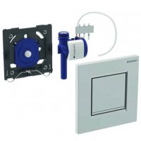 Geberit Sigma 30 Pneumatic Chrome/Matt/Chrome Urinal Control