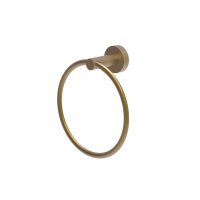 Britton Bathrooms Hoxton Brushed Brass Towel Ring