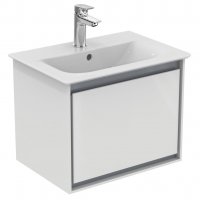 Ideal Standard Connect Air 500mm Vanity Unit (Gloss White with Matt Grey Interior)