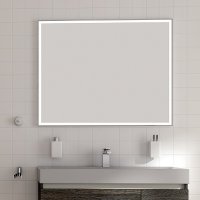 Origins Living Aluminium Light 100cm Mirror