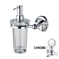 Origins Living Oriental Crystal Soap Dispenser - Chrome