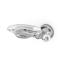 Origins Living Oriental Crystal Soap Dish - Chrome