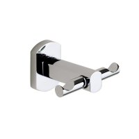 Origins Living Edera Plus Double Robe Hook - Chrome