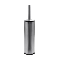 Origins Living G Pro Metal Toilet Brush & Holder Freestanding - Brushed Stainless Steel