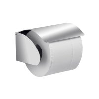 Origins Living G Pro Toilet Roll Holder with Flap - Brushed