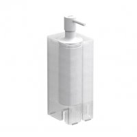 Origins Living Luce Soap Dispenser - White/Clear