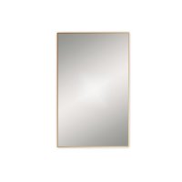 Origins Living 500mm Docklands Rectangular Mirror - Brushed Brass