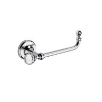 Origins Living Oriental Crystal Open Toilet Roll Holder - Chrome