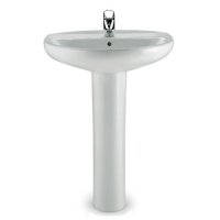 Roca Laura 520mm Basin - 1 Tap Hole