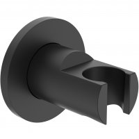 Ideal Standard Silk Black Round Wall Bracket