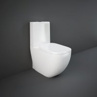 RAK Ceramics Illusion Rimless Close Coupled Back To Wall WC with Hidden Fixations