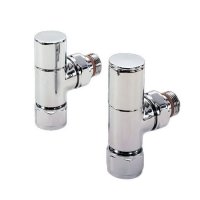 Zehnder Angled Valve Set