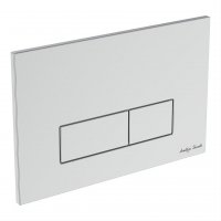 Armitage Shanks Oleas P2 Pneumatic Dual Flushplate - Chrome