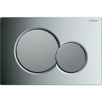 Geberit Sigma 01 Gloss/Matt Chrome Dual Flush Plate