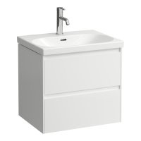 Laufen Lani Gloss White 600mm 2 Drawer Vanity Unit