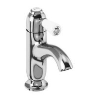 Burlington Chelsea Curved Spout Monobloc Basin Mixer