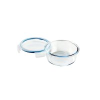 Wiltshire Round Glass Storage Container - 400ml