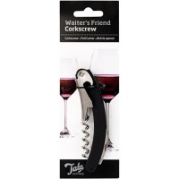 Tala Stainless Steel Soft Grip Waiters Friend Corkscrew