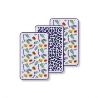 Home & Living 3 Pack Velour Printed Tea Towels - Assorted