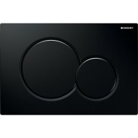 Geberit Sigma 01 Jet Black Dual Flush Plate