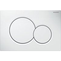 Geberit Sigma 01 White Alpine Dual Flush Plate