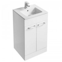 Ideal Standard Tempo 600mm Floorstanding White Gloss Vanity Unit with 2 Door