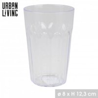 Samba Plastic Glass Transparent - 350ML