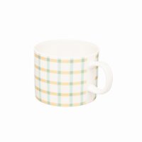 Siip Gingham Short Mug Green