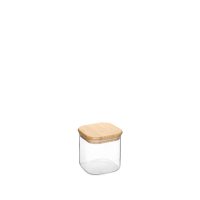 Jomafe Store&Care Square Glass Jar with Bamboo Lid - 800mll