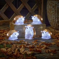 Three Kings InLit Ice Hedgehogs (Set of 5)