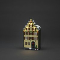 Konstsmide Battery/USB Operated Set of 3 Small Houses