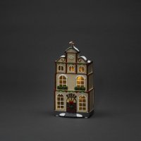 Konstsmide Battery/USB Operated Set of 3 Small Houses
