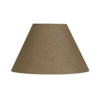 Oaks Lighting Linen Coolie Shade Walnut - Various Sizes