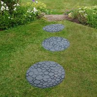 Primeur Stepping Stone River Rock 45 x 45 x 2cm - Grey